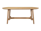 Trie Natural Small Dining Table by Moe's Home at Eve Furniture