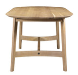 Trie Small Dining Table Natural by Moe's Home at Eve Furniture