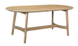 Trie Small Dining Table Natural by Moe's Home at Eve Furniture