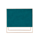 Trillium Sofa and Armchair in Teal and Gold (set of 3) by Manhattan Comfort at Eve Furniture