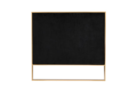 Trillium Sofa in Black and Gold by Manhattan Comfort at Eve Furniture