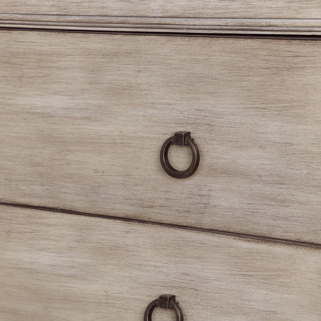 Trimble Beige/Gray Chest by Crestview at Eve Furniture