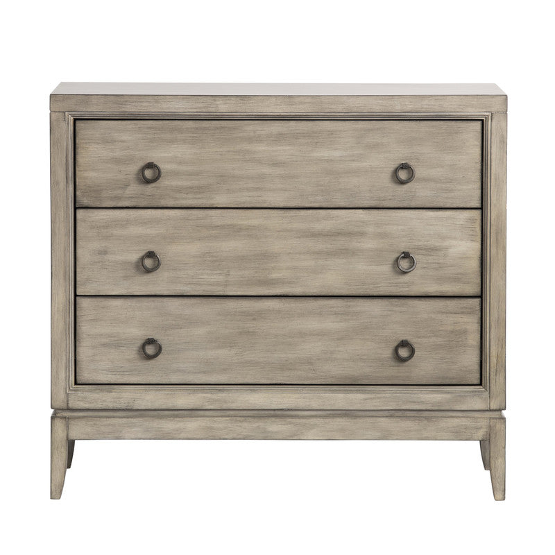 Trimble Beige/Gray Chest by Crestview at Eve Furniture