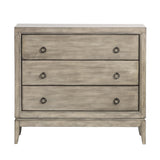 Trimble Beige/Gray Chest by Crestview at Eve Furniture