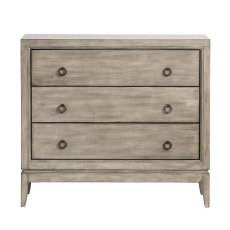 Trimble Beige/Gray Chest by Crestview at Eve Furniture