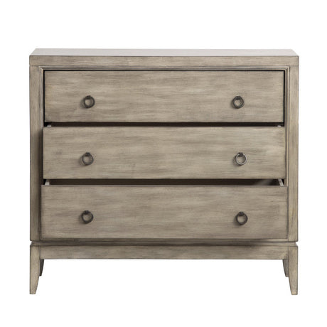 Trimble Beige/Gray Chest by Crestview at Eve Furniture
