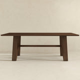 Trimont Rectangular 78" Solid Wood Dining Table by Ashcroft Furniture at Eve Furniture
