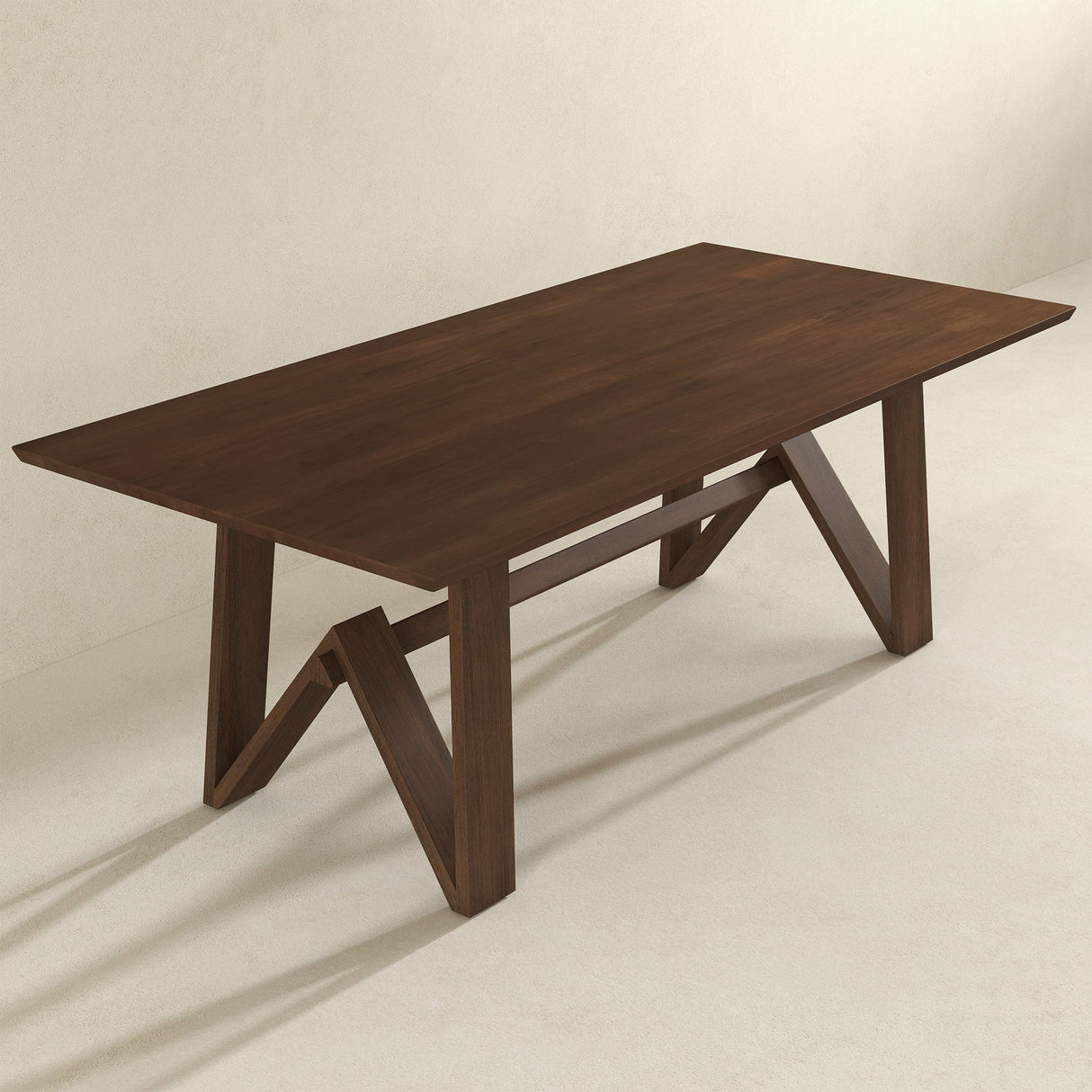 Trimont Rectangular 78" Solid Wood Dining Table by Ashcroft Furniture at Eve Furniture