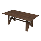 Trimont Rectangular 78" Solid Wood Dining Table by Ashcroft Furniture at Eve Furniture