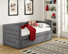 Trina Gray Twin Daybed by Crown Mark at Eve Furniture