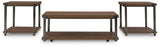 Trindwick Brown/Black Table (Set of 3) by Ashley at Eve Furniture