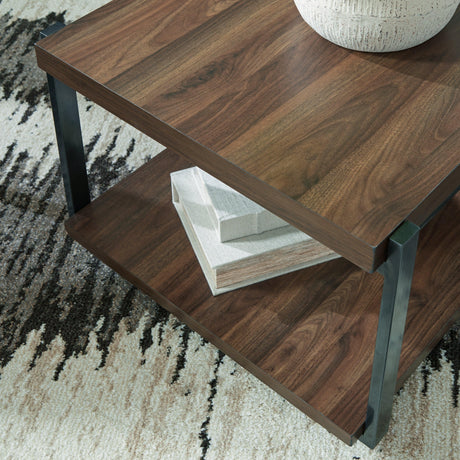 Trindwick Brown/Black Table (Set of 3) by Ashley at Eve Furniture