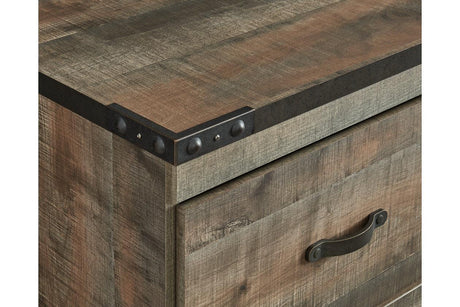 Trinell Brown 3-Piece Entertainment Center by Ashley at Eve Furniture