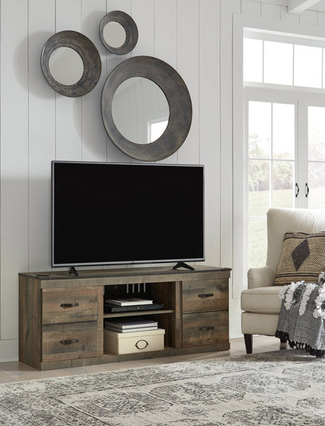 Trinell Brown 60" TV Stand by Ashley at Eve Furniture