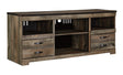 Trinell Brown 63" TV Stand by Ashley at Eve Furniture