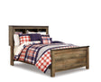 Trinell Brown Full Bookcase Panel Bed by Ashley at Eve Furniture