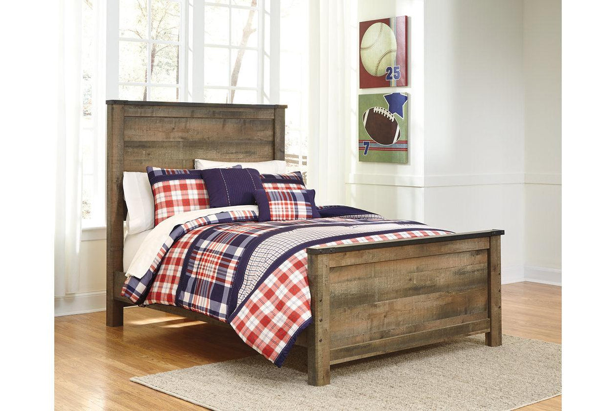 Trinell Brown Full Panel Bed by Ashley at Eve Furniture