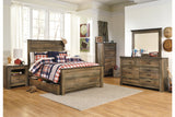 Trinell Brown Full Storage Platform Bed with 1 Large Drawer by Ashley at Eve Furniture