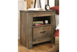 Trinell Brown Nightstand by Ashley at Eve Furniture
