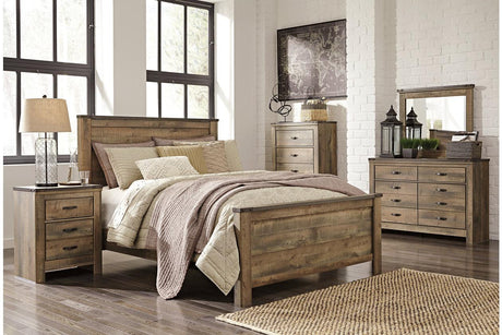 Trinell Brown Nightstand by Ashley at Eve Furniture
