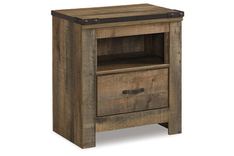 Trinell Brown Nightstand by Ashley at Eve Furniture