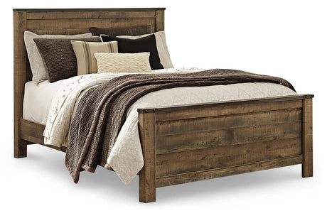 Trinell Brown Queen Panel Bed by Ashley at Eve Furniture