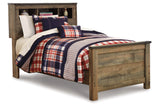 Trinell Brown Twin Bookcase Panel Bed by Ashley at Eve Furniture