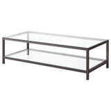 Trini Black Nickel 2-Piece Coffee and End Table Set by Coaster at Eve Furniture