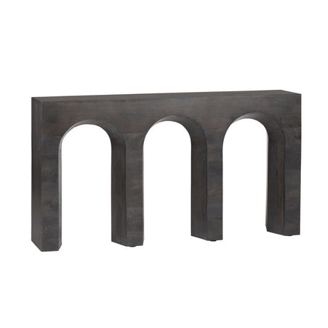 Trinity Black Console Table by Crestview at Eve Furniture