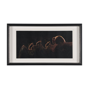 Triplets by Xavier Ortega a Framed Photo Art Print Matted under Glass by Mercana at Eve Furniture
