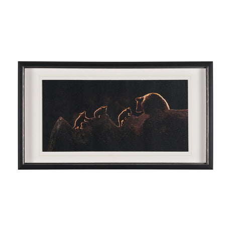 Triplets by Xavier Ortega a Framed Photo Art Print Matted under Glass by Mercana at Eve Furniture