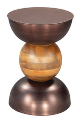 Tripoli Bronze Side Table by Zuomod at Eve Furniture