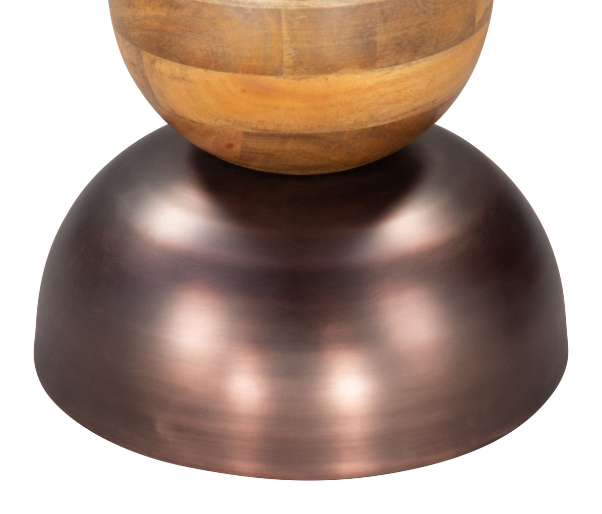 Tripoli Bronze Side Table by Zuomod at Eve Furniture