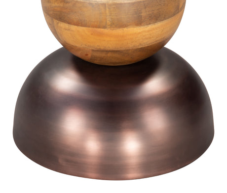 Tripoli Bronze Side Table by Zuomod at Eve Furniture