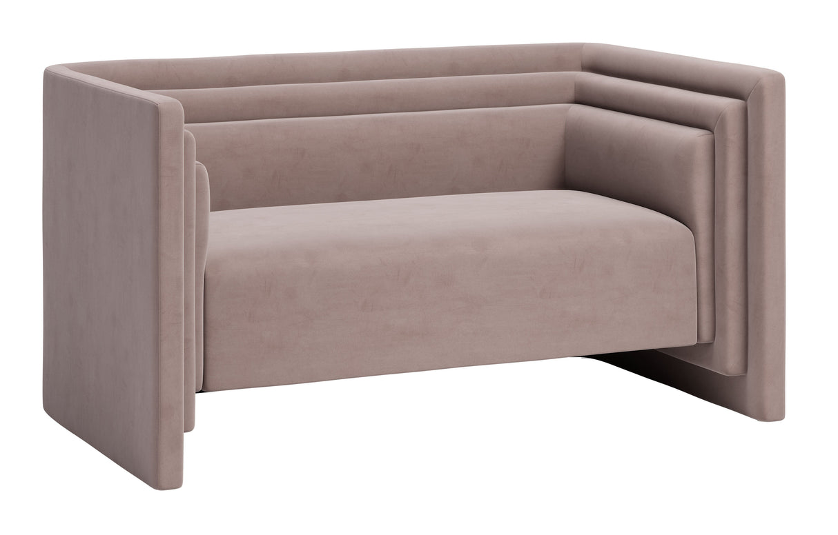 Trippel Taupe Loveseat by Zuomod at Eve Furniture