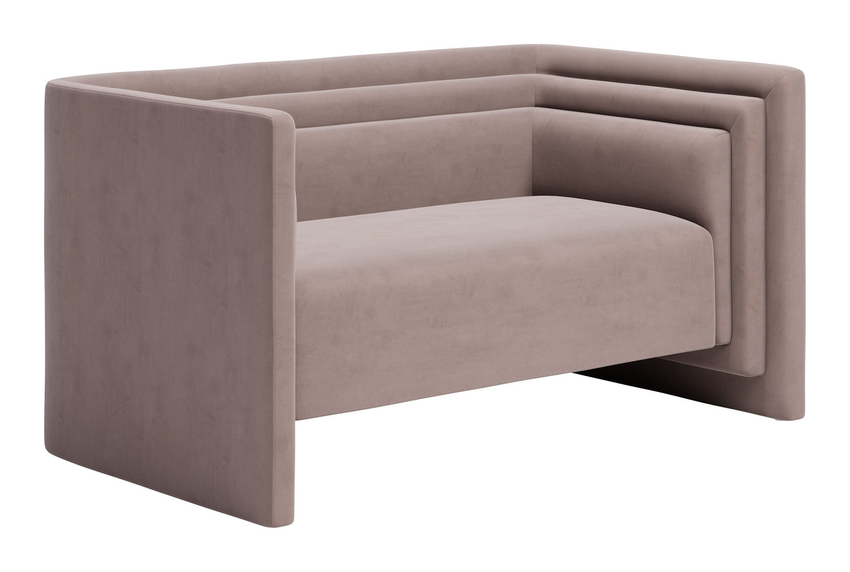 Trippel Taupe Loveseat by Zuomod at Eve Furniture