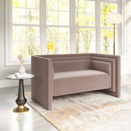 Trippel Taupe Loveseat by Zuomod at Eve Furniture