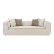 Tristine Cream Linen Sofa by TOV Furniture at Eve Furniture