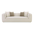 Tristine Cream Linen Sofa by TOV Furniture at Eve Furniture