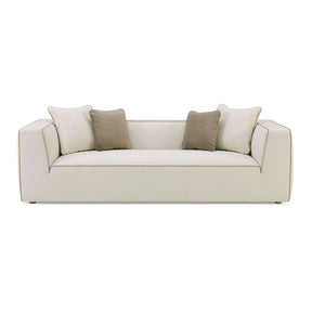 Tristine Cream Linen Sofa by TOV Furniture at Eve Furniture