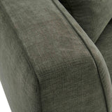 Tristine Olive Green Upcycled Basketweave Sofa by TOV Furniture at Eve Furniture