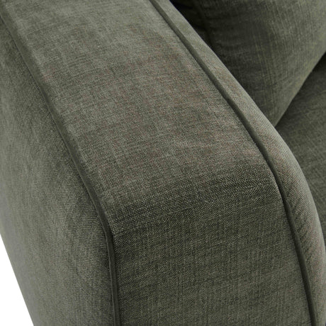 Tristine Olive Green Upcycled Basketweave Sofa by TOV Furniture at Eve Furniture