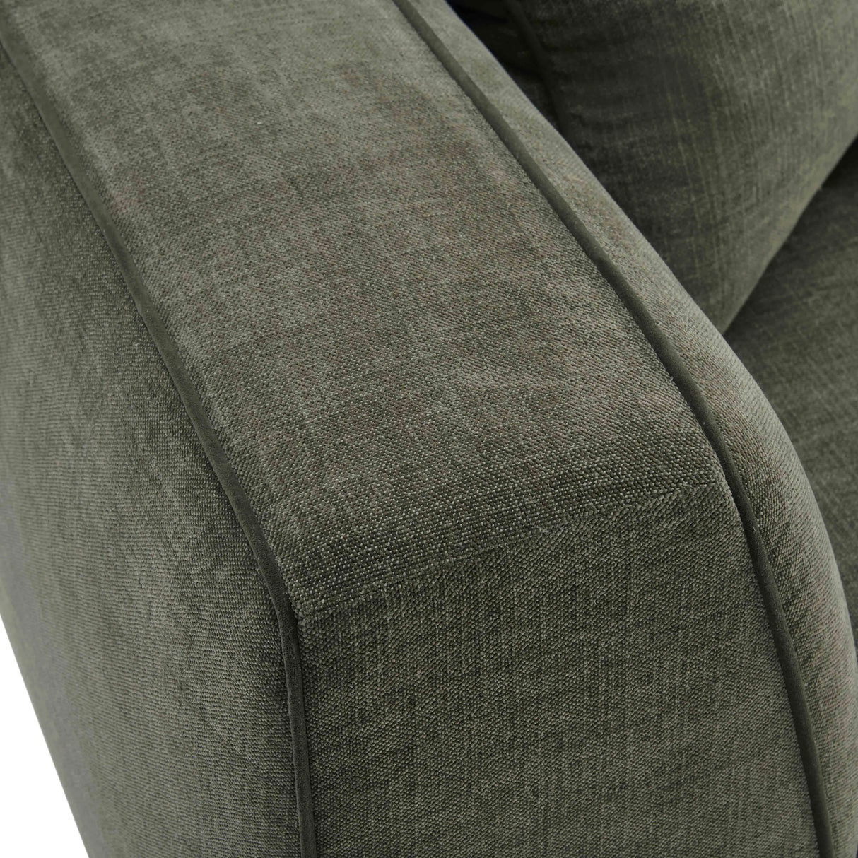 Tristine Olive Green Upcycled Basketweave Sofa by TOV Furniture at Eve Furniture