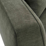 Tristine Olive Green Upcycled Basketweave Sofa by TOV Furniture at Eve Furniture
