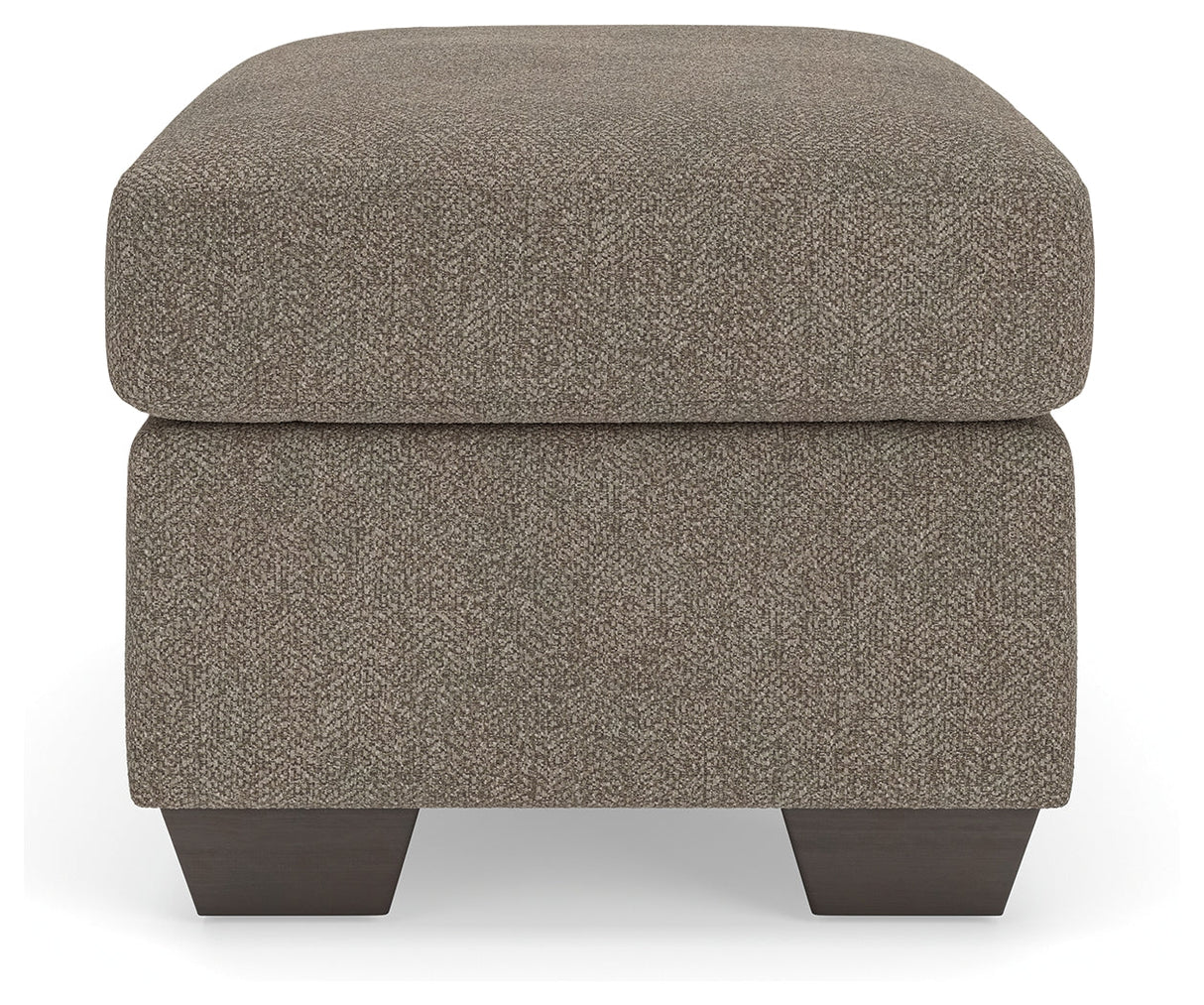 Triston-Peaks Suede Ottoman by Ashley at Eve Furniture
