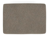 Triston-Peaks Suede Ottoman by ASHLEY FURNITURE at Eve Furniture