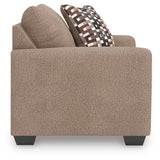 Triston-Peaks Suede Oversized Chair by Ashley at Eve Furniture