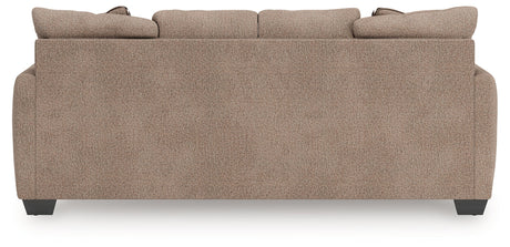 Triston-Peaks Suede Queen Sofa Sleeper by Ashley at Eve Furniture