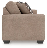 Triston-Peaks Suede Queen Sofa Sleeper by Ashley at Eve Furniture