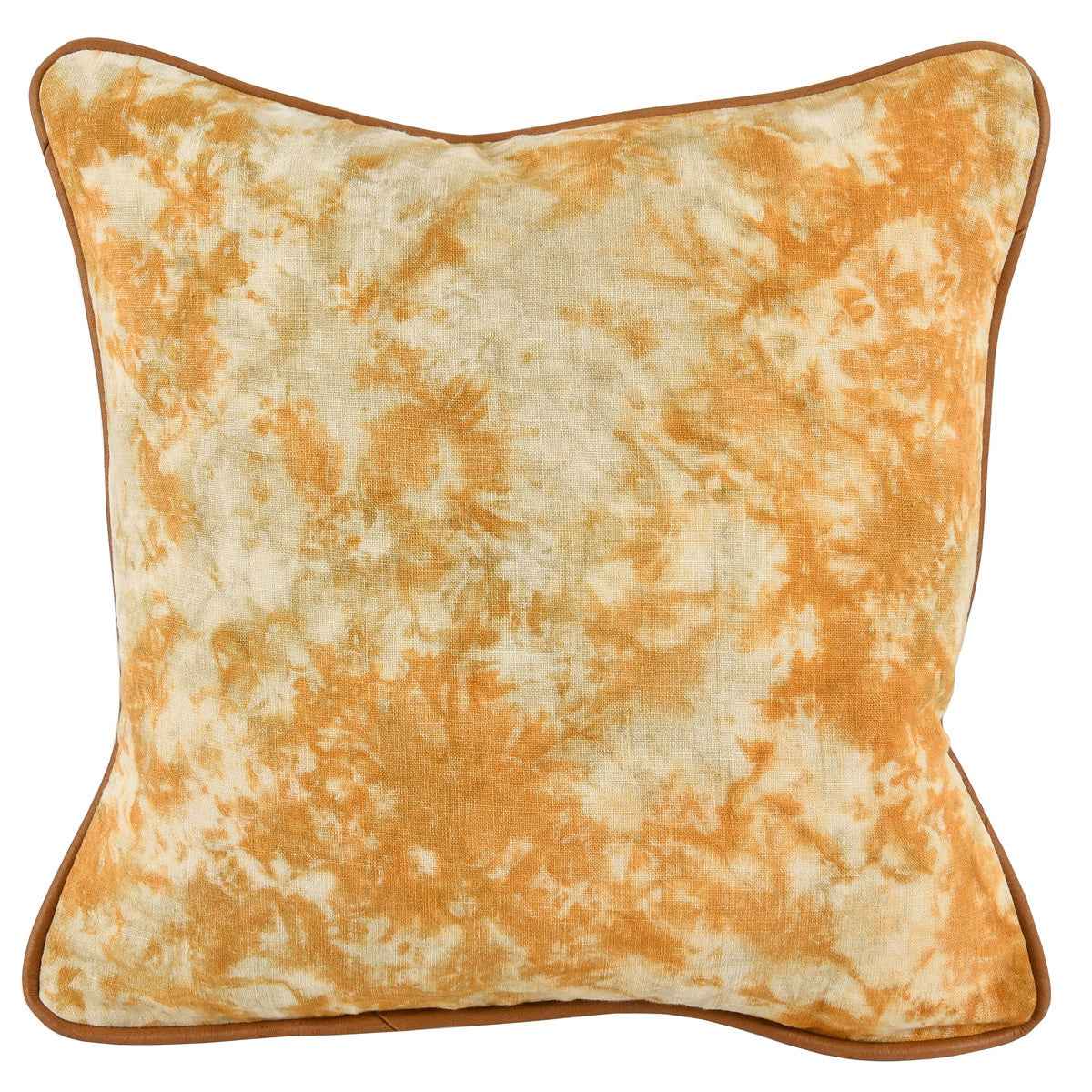 TRN Jasper Saffron 18x18 Throw Pillow (Set of 2) by Classic Home at Eve Furniture
